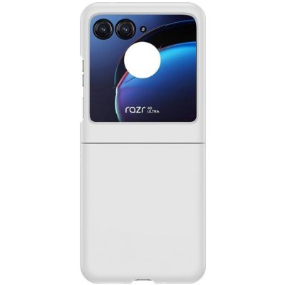 Pouzdro Candy Color case Motorola Razr 40 Ultra bílé