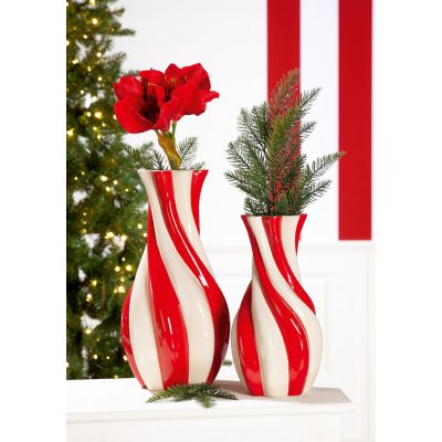 Gilde Váza Cone Candy, 31,5 cm – Hledejceny.cz