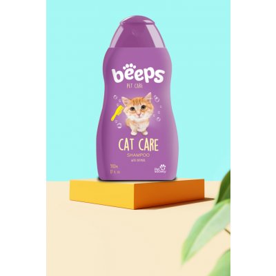 Beeps Šampon pro kočky s kondicionérem 500 ml – Zboží Dáma