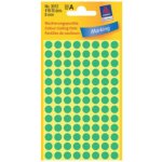 Avery Zweckform 3012 etikety 8mm 4 ks zelené – Zboží Mobilmania