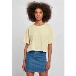 Ladies Short Oversized Tee softyellow