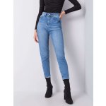 Rue Paris skinny s vysokým pasem 336-sp-927.36p-blue – Zboží Mobilmania