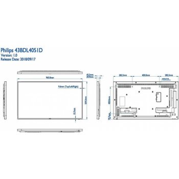 Philips 43BDL4051D