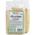 Zdraví z přírody Rýže Kulatozrnná natural 0,5 kg – Zboží Dáma