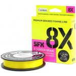 Sufix Šňůra SFX 8X Žlutá 135m 0,104mm 5kg – Zboží Dáma