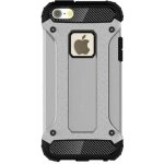 Pouzdro AppleKing super odolné "Armor" iPhone 5 / 5S / SE – stříbrné – Zboží Mobilmania