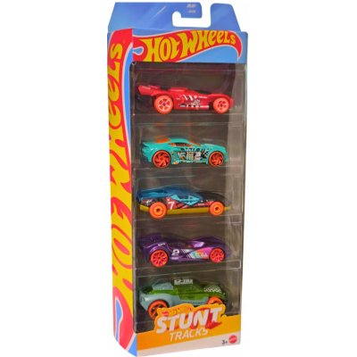 Mattel Hot Wheels 5-pack Stunt Tracks měřítko 1:64 JBJ81
