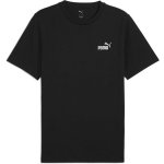 Puma Essentials 2COLOR SMALL NO 1 LOGO TEE Pánské triko černá – Zboží Dáma