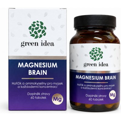 Green idea Magnesium Brain tobolky 60 ks – Hledejceny.cz