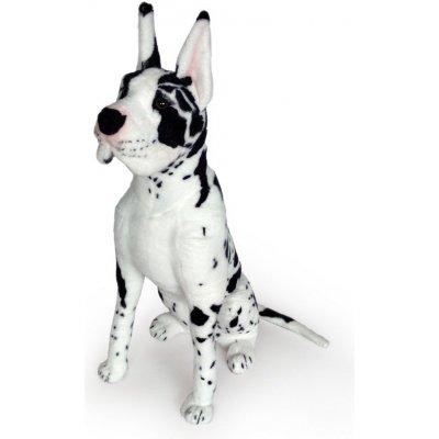 pes Německá doga sedící 66 cm – Zboží Mobilmania