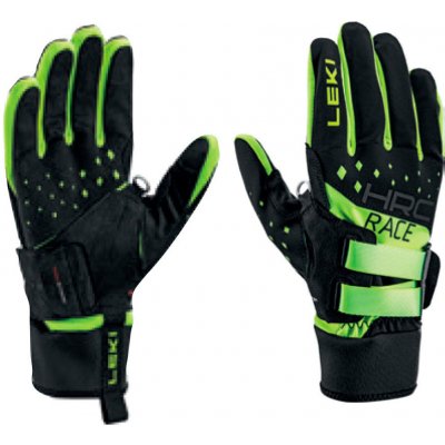 Leki HRC Race Shark black/neon yellow