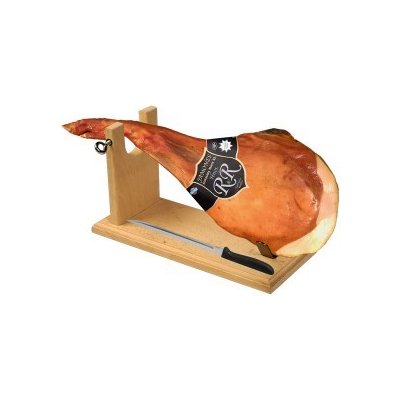 Hermanos RandR Set jamón serrano, nůž, stojánek 4000 g – Zbozi.Blesk.cz