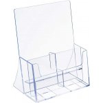 A-Z Reklama CZ plastový zásobník na letáky 4 x DL 1/3A4 nebo 1 x A4 – Zboží Dáma