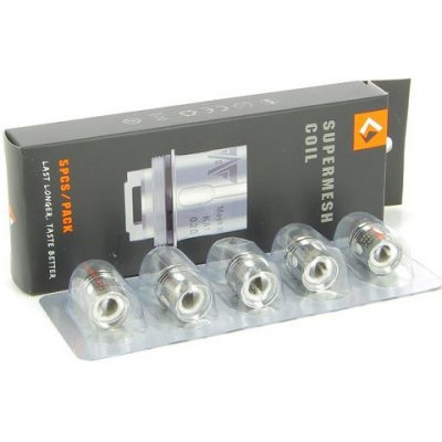 Geekvape Náhradní žhavící hlava Supermesh X2 0,4ohm pro Aero Shield Cerberus Mesh – Hledejceny.cz