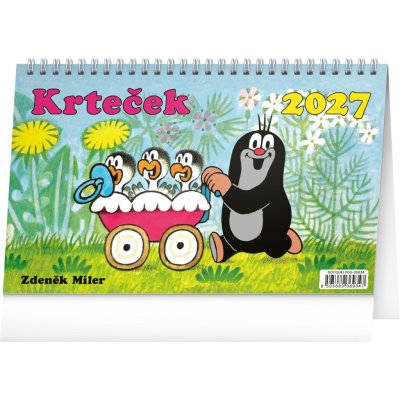 NOTIQUE stolní Krteček 23,1 × 14,5 cm 2027 – Zboží Mobilmania