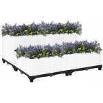 VidaXL Vyvýšený záhon 80 x 80 x 38 cm polypropylen – Hledejceny.cz