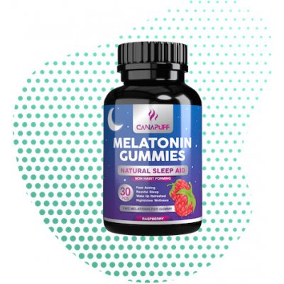 Canapuff Melatonin Gummies Raspberry 30 ks – Hledejceny.cz