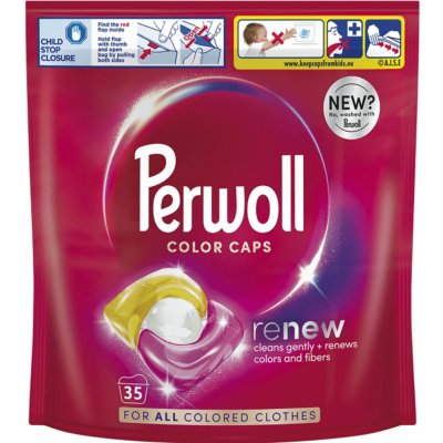 Perwoll Renew Color Caps kapsle na praní barevného prádla 35 PD – Sleviste.cz