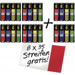 Post-it samolepící záložka FT600002966 červená, modrá, žlutá, zelená – Hledejceny.cz