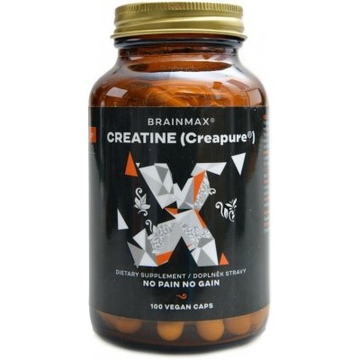 BrainMax Creatine Creapure 100 kapslí – Zboží Mobilmania