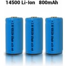 UltraFire 3.7V 16340 NCR Li-ion 1 ks 650mAh