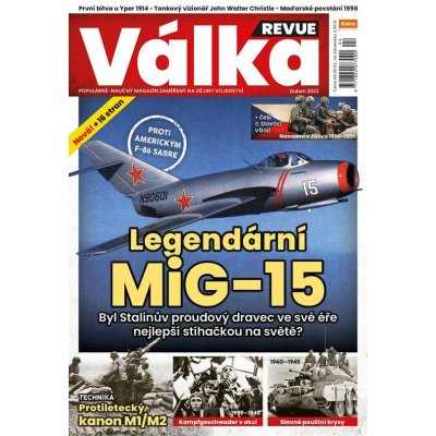 Válka Revue 4/2023 - Legendární MiG-15 – Hledejceny.cz