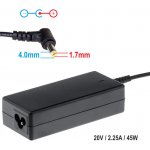 Akyga AK-ND-50 20V/2.25A 45W 4.0x1.7mm konektor - neoriginální – Zboží Živě