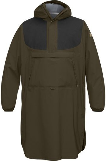 Fjallraven Lappland Eco-Shell Poncho dark olive