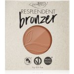 puroBIO Cosmetics Resplendent bronzer 05 Warm Brown 9 g náhradní náplň – Zboží Dáma