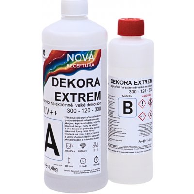 DEKORA EXTREM 300-120-300 Balení A+B: 1,4 kg – Zbozi.Blesk.cz