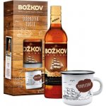 Božkov Originál 37,5% 0,5 l (dárkové balení originální plecháček) – Sleviste.cz