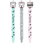 Colorino gumovatelné pero Bulldogs modrá náplň 1 ks – Zboží Dáma