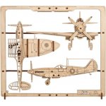 UGEARS 3D puzzle Fighter Aircraft 2,5D 47 ks – Hledejceny.cz