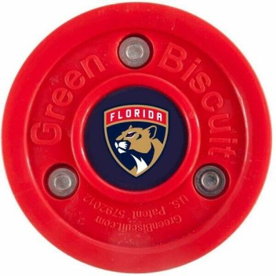 Green Biscuit FLORIDA PANTHERS NHL Puk, červená – Zboží Dáma