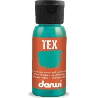 DARWI TEX barva na textil Perleťová tyrkysová 50 ml – Hledejceny.cz