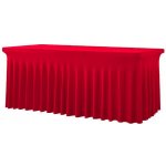 TENTino Elastický potah SKIRTING na skládací stůl 180-183x76 cm – Sleviste.cz