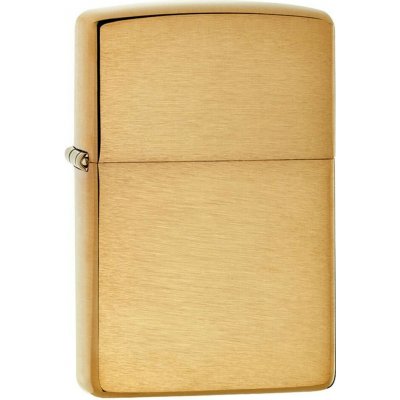 Zippo ARMOR BRUSHED BRASS – Hledejceny.cz