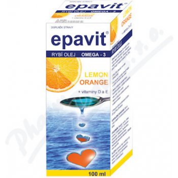 epavit Rybí olej Omega-3 100 ml