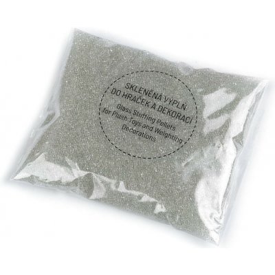 Prima-obchod Skleněná výplň do hraček a dekorací 250 g, barva transparent – Hledejceny.cz
