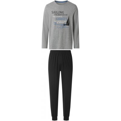 esmara Men pánské pyžamo šedá/černá – Sleviste.cz