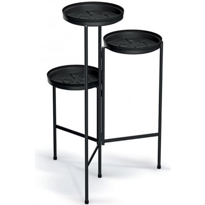 Prosperplast Podstavec na květináče TOL STAND černý 50 cm – Sleviste.cz