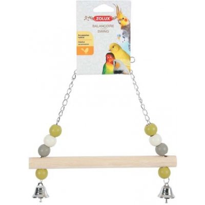 Zolux houpačka dřevěná s řetízkem 26 cm – Zboží Dáma