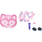 LEAN Toys 27410 Kreativní šicí sada polštářek koťátko vyšívání DIY – Zboží Dáma