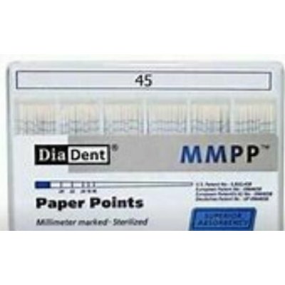 DiaDent Čepy papírové standardní MMPP MP201-609 - Vel./šíře: 45 – Hledejceny.cz