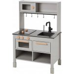 IKEA SILLTRUT Dětská kuchyňka na hraní šedá 68 x 40 x 100 cm – Zboží Dáma