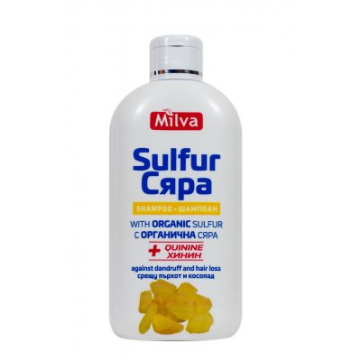 Milva Shampoo síra a chinin 200 ml