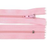 Spirálový zip šíře 3 mm délka 35 cm pinlock 133 růžová světlá – Hledejceny.cz