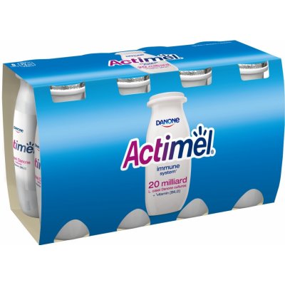 Danone Actimel Natur bílé slazené 8 x 100 g – Hledejceny.cz