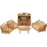 Sylvanian Families 5339 Venkovský obývací pokoj sada nábytku a doplňků – Hledejceny.cz