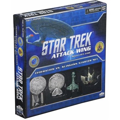 WizKids Star Trek Attack Wing Federation vs Klingons Starter Pack – Zboží Živě